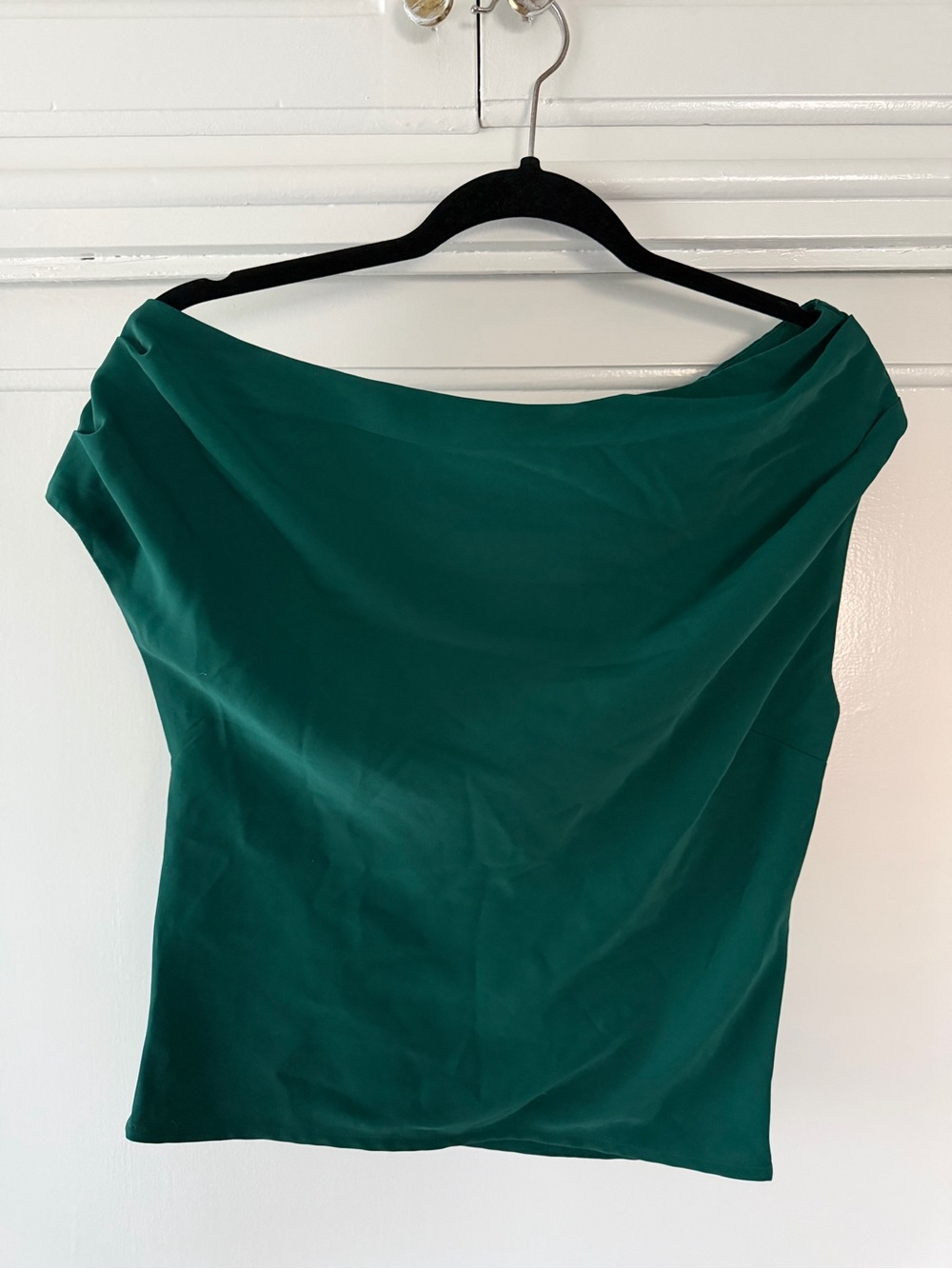 Emerald Off-Shoulder Women’s Top